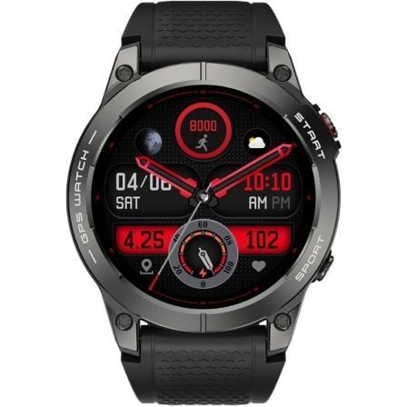 Smartwatch Aiwa SW - A2000/ Notificaciones/ Frecuencia Cardíaca/ GPS/ Negro - Tiensol