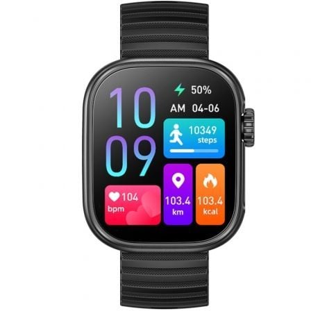 Smartwatch Aiwa SW - A700/ Notificaciones/ Frecuencia Cardíaca/ Negro - Tiensol