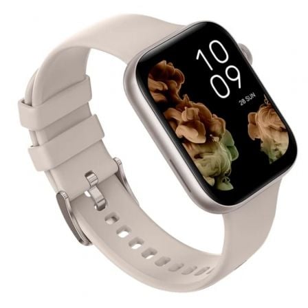 Smartwatch SPC Smartee Duo 2 9650B/ Notificaciones/ Frecuencia Cardíaca/ Blanco/ Incluye Correa Extra - Tiensol