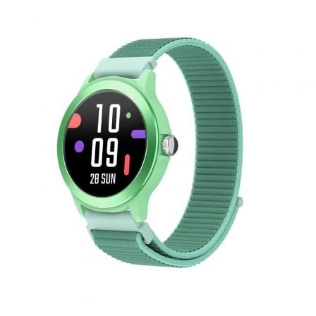 Smartwatch SPC Smartee Duo Vivo 9651R/ Notificaciones/ Frecuencia Cardíaca/ Verde Menta/ Incluye Correa Extra - Tiensol