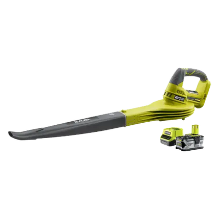 Soplador Ryobi ONE + 18V RBL1820S40F | 245 km/h | Kit 4.0Ah + Cargador - Herramientas a Batería