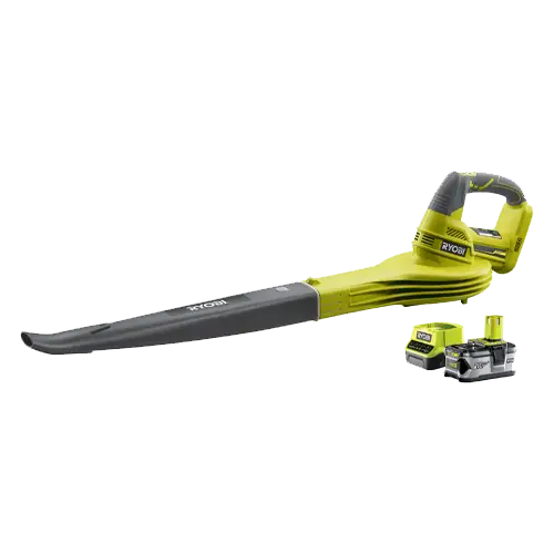 Soplador Ryobi ONE + 18V RBL1820S40F | 245 km/h | Kit 4.0Ah + Cargador - Herramientas a Batería