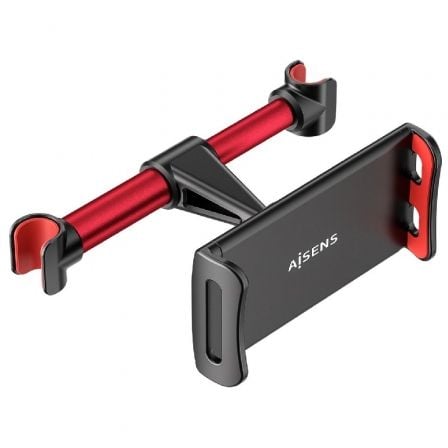 Soporte de Coche para Smartphone/Tablet Aisens MSC1P - 105/ Negro y Rojo - Tiensol