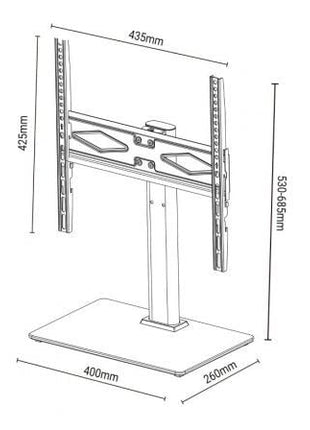 Soporte de Mesa TM Electrón TMSLC419 para TV de 32 - 50'/ hasta 30kg - Tiensol