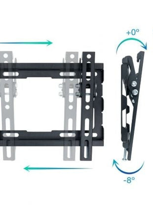 Soporte de Pared Inclinable TooQ LP1044T - B para TV de 23 - 43'/ hasta 45kg - Tiensol