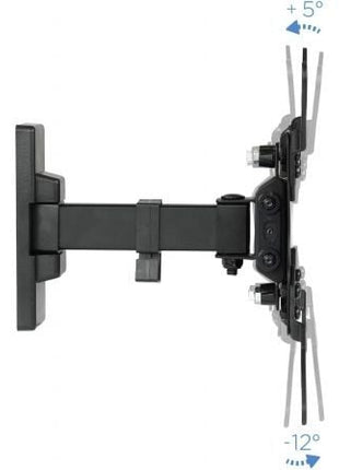 Soporte de Pared Orientable / Inclinable TooQ LP2142TNL - B para TV de 13 - 42'/ hasta 20kg - Tiensol