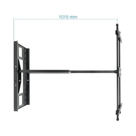 Soporte de Pared Orientable / Inclinable TooQ LP4380XL - B para TV de 43 - 80'/ hasta 50kg - Tiensol