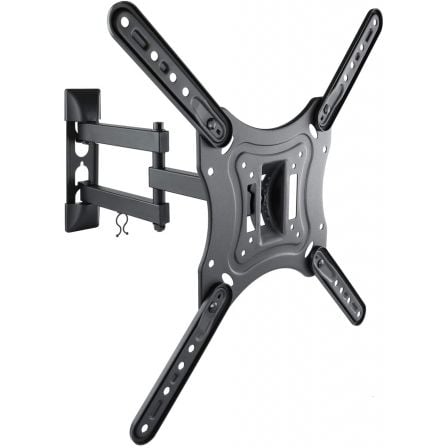 Soporte de Pared Orientable / Inclinable TooQ LP6055TN - B para TV de 23 - 55'/ hasta 30kg - Tiensol