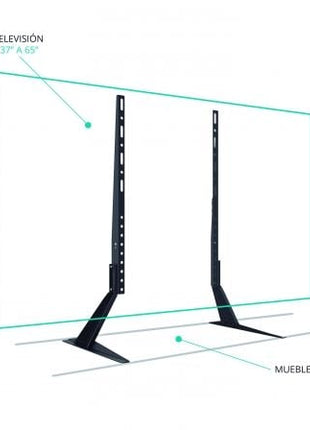 Soporte de Sobremesa TM Electrón TMSLC422 para TV de 37 - 65'/ hasta 50kg - Tiensol