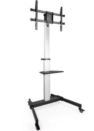 Soporte de Suelo Inclinable/ Ajustable con Ruedas TooQ FS1886M - B para TV de 37 - 86'/ hasta 50kg - Tiensol