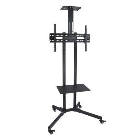 Soporte de Suelo Inclinable/ Ajustable TooQ FS1470M - B para TV de 37 - 70'/ hasta 50kg - Tiensol