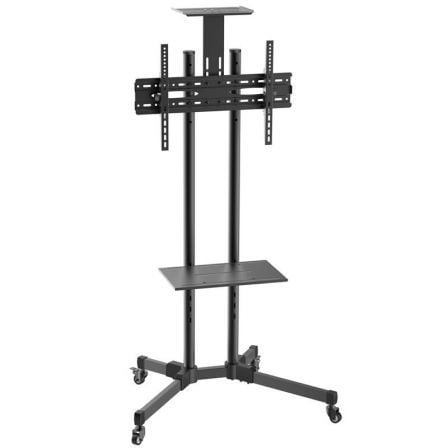 Soporte de Suelo Inclinable con Ruedas Aisens FT70TE - 035 para TV de 37 - 70'/ hasta 50kg - Tiensol