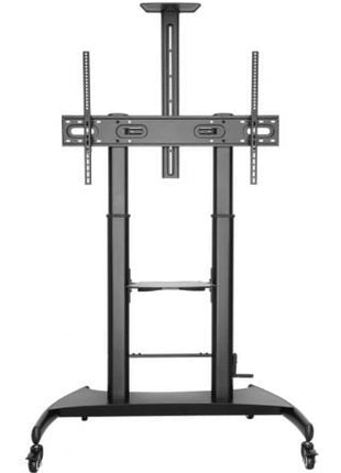 Soporte de Suelo Inclinable con Ruedas y Manivela Aisens FT100TE - 123 para TV 60 - 100'/ hasta 100kg - Tiensol