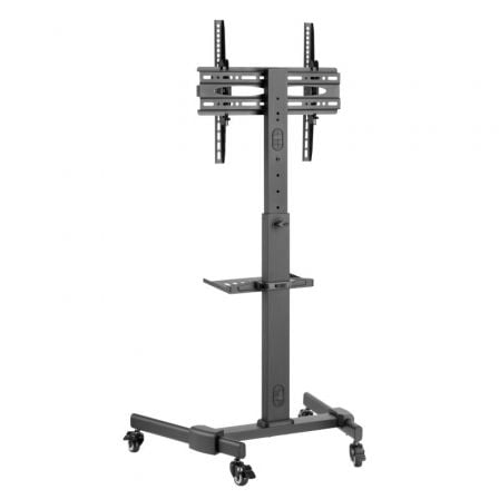 Soporte de Suelo Orientable/ Inclinable con Ruedas Fonestar STS - 4244N para TV de 32 - 65'/ hasta 35kg - Tiensol