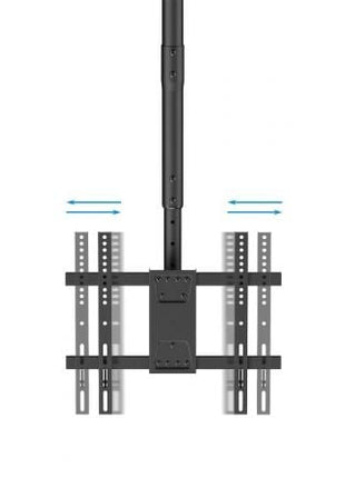 Soporte de Techo Giratorio/ Inclinable/ Nivelable TooQ LPCE1175TSLI - B para TV de 32 - 75'/ hasta 60kg - Tiensol