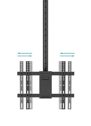 Soporte de Techo Giratorio/ Inclinable/ Nivelable TooQ LPCE1175TSLI - XL - B para TV de 32 - 75'/ hasta 60kg - Tiensol