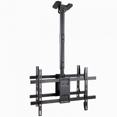 Soporte de Techo Giratorio/ Inclinable/ Nivelable TooQ LPCE2286TSLI - B para 2 TV de 43 - 86'/ hasta 100kg - Tiensol