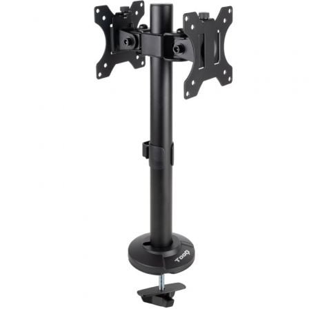 Soporte para 2 Monitores TooQ DB1132TN - B/ hasta 8kg - Tiensol