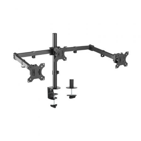 Soporte para 3 Monitores Aisens DT27TSR - 061/ hasta 7kg - Tiensol