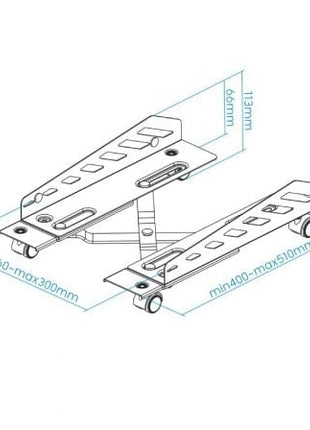 Soporte para PC TooQ UMCS0024 - B/ hasta 25kg - Tiensol