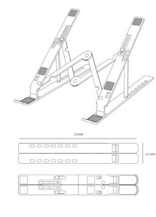 Soporte para Portátil/Tablet Aisens LPS3M - 177 hasta 15' - Tiensol