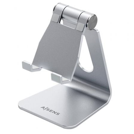 Soporte para Smartphone/Tablet Aisens MS1PM - 081/ Plata - Tiensol