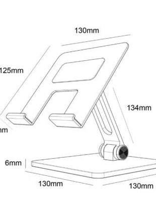 Soporte para Smartphone/Tablet Aisens MS2PXXL - 183/ Gris - Tiensol