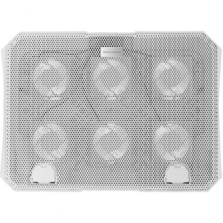 Soporte Refrigerante Mars Gaming MNBC23 para Portátiles hasta 16'/ Iluminación LED - Tiensol