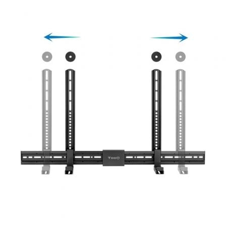 Soporte Universal Multi - Instalación TooQ TQSBM - 01 para Barra de Sonido/ Hasta 15kg - Tiensol