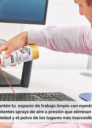 Spray de Aire a Presión Fellowes 9974804/ Capacidad 200ml - Tiensol