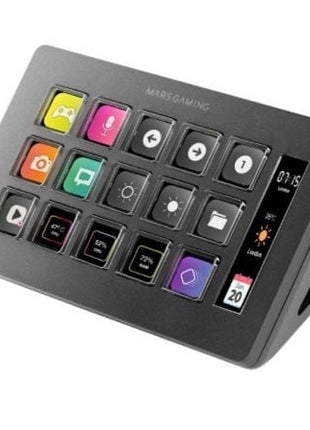 Stream Deck Slim Mars Gaming MSD - ONE/ 15 Teclas LCD/ Negro - Tiensol