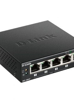 Switch D - Link DES - 1005P 5 Puertos/ RJ45 10/100Mbps PoE - Tiensol