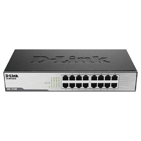 Switch D - Link DES - 1016D 16 Puertos/ RJ - 45 10/100 - Tiensol