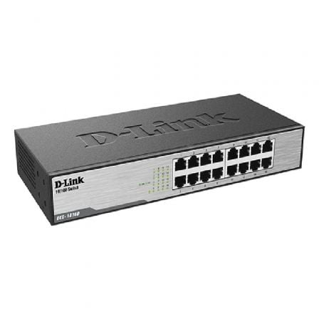 Switch D - Link DES - 1016D 16 Puertos/ RJ - 45 10/100 - Tiensol