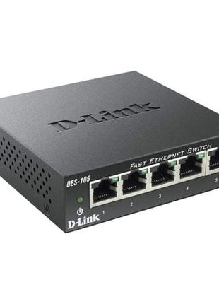 Switch D - Link DES - 105 5 Puertos/ RJ - 45 10/100 - Tiensol