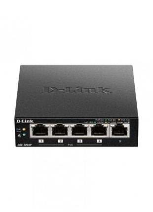 Switch D - Link DGS - 1005P 5 Puertos/ RJ - 45 10/100/1000 PoE - Tiensol