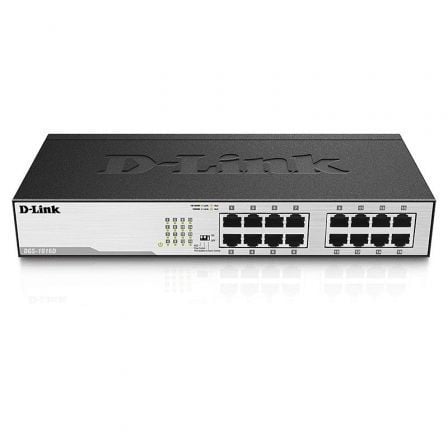 Switch D - Link DGS - 1016D 16 Puertos/ RJ - 45 Gigabit 10/100/1000 - Tiensol