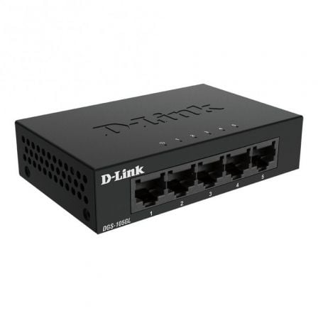 Switch D - Link DGS - 105GL 5 Puertos/ RJ - 45 10/100/1000 - Tiensol