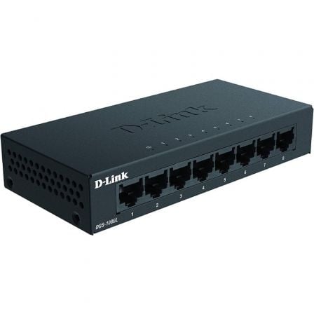 Switch D - Link DGS - 108GL 8 Puertos/ RJ - 45 10/100/1000 - Tiensol