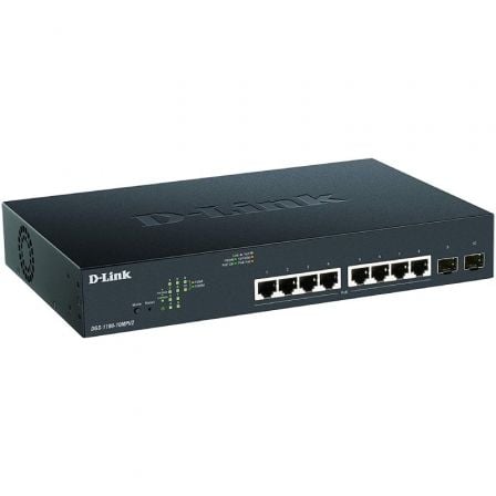 Switch D - Link DGS - 1100 - 10MPV2 10 Puertos/ RJ - 45 Gigabit 10/100/1000 PoE/ SFP - Tiensol