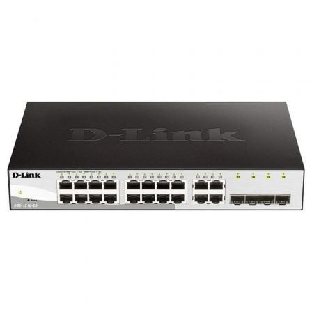 Switch D - Link DGS - 1210 - 20/ 20 Puertos/ RJ45 10/100/1000/ SFP - Tiensol