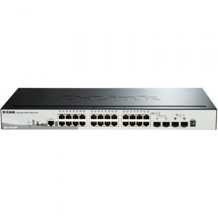 Switch D - Link Smart DGS - 1510 - 28P 28 Puertos/ RJ - 45 10/100/1000 PoE/ SFP - Tiensol