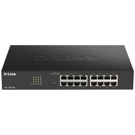 Switch Gestionable D - Link DGS - 1100 - 16V2 16 Puertos/ RJ - 45 Gigabit 10/100/1000 - Tiensol