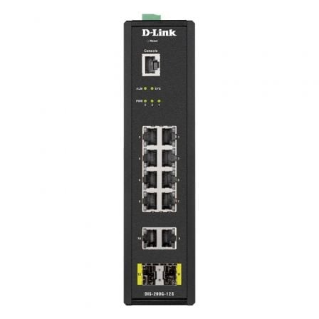 Switch Gestionable D - Link DIS - 200G - 12S 12 Puertos/ Gigabit 10/100/1000/ SFP - Tiensol