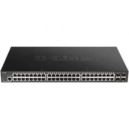 Switch Gestionado D - Link Smart DGS - 1250 - 52XMP 52 Puertos/ RJ - 45 10/100/1000 PoE/ SFP - Tiensol