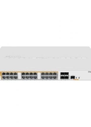 Switch Mikrotik CRS328 - 24P - 4S+RM/ 28 Puertos/ RJ45 10/100/1000/ SFP/ PoE - Tiensol