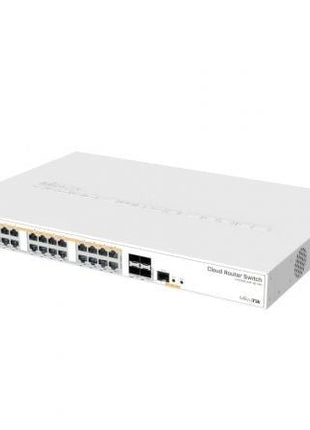 Switch Mikrotik CRS328 - 24P - 4S+RM/ 28 Puertos/ RJ45 10/100/1000/ SFP/ PoE - Tiensol