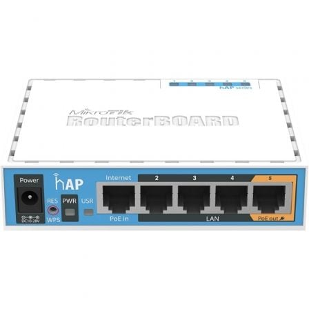 Switch Mikrotik RB951Ui - 2nD 5 Puertos/ RJ45 10/100/ PoE - Tiensol