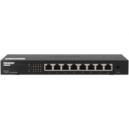 Switch QNAP QSW - 1108 - 8T 8 Puertos/ RJ - 45 10/100/1000/2.5GBASE - Tiensol