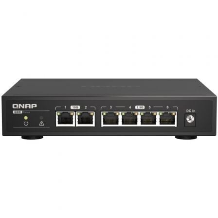 Switch QNAP QSW - 2104 - 2T 6 Puertos/ RJ - 45 10/100/1000/10GBASE - T - Tiensol